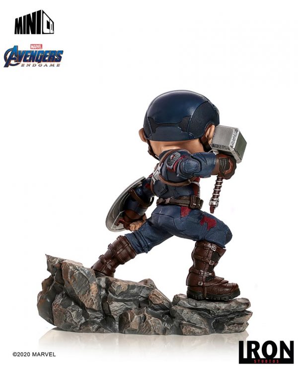 MARVEL - Figurine Captain America Mini Co Avengers Endgame 15 cm – Image 3