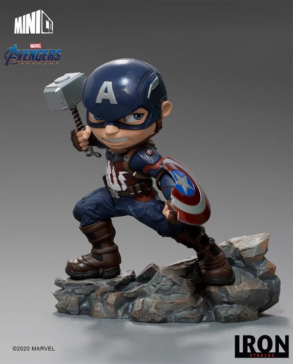MARVEL - Figurine Captain America Mini Co Avengers Endgame 15 cm – Image 5