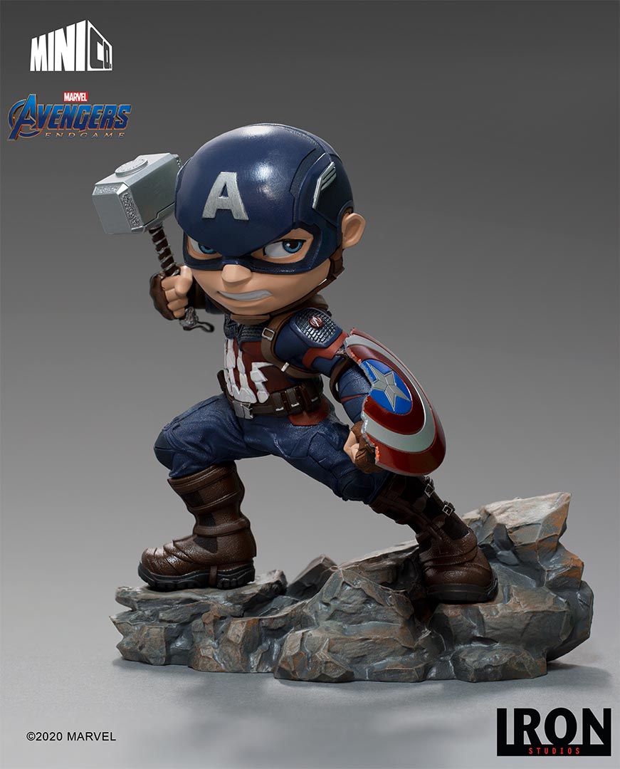 MARVEL - Figurine Captain America Mini Co Avengers Endgame 15 cm - Le  Manoir des Comics