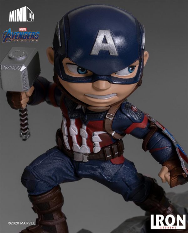 MARVEL - Figurine Captain America Mini Co Avengers Endgame 15 cm – Image 6