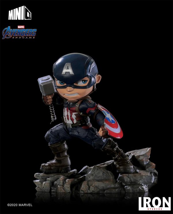 MARVEL - Figurine Captain America Mini Co Avengers Endgame 15 cm – Image 11