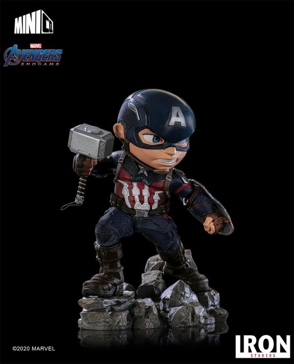 MARVEL - Figurine Captain America Mini Co Avengers Endgame 15 cm – Image 12
