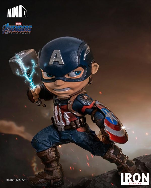 MARVEL - Figurine Captain America Mini Co Avengers Endgame 15 cm – Image 15