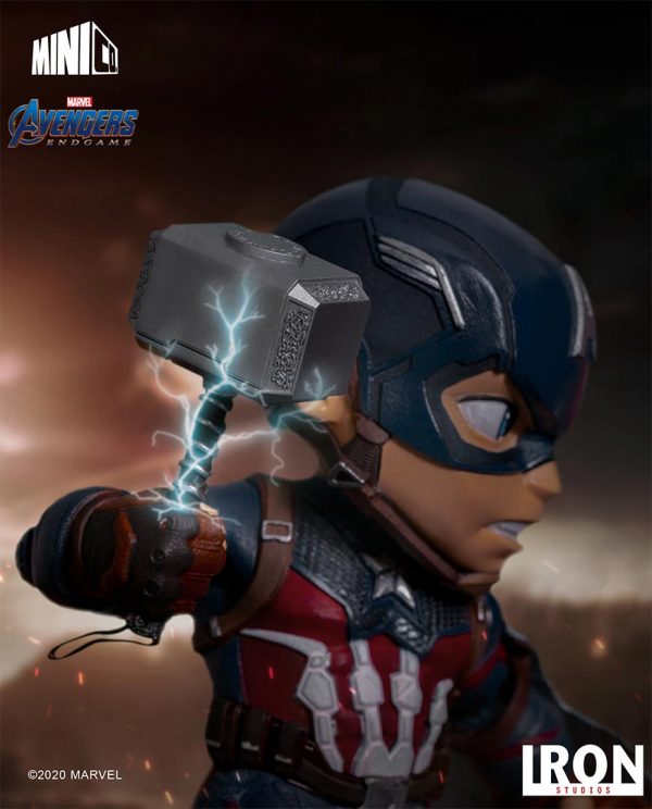 MARVEL - Figurine Captain America Mini Co Avengers Endgame 15 cm – Image 17