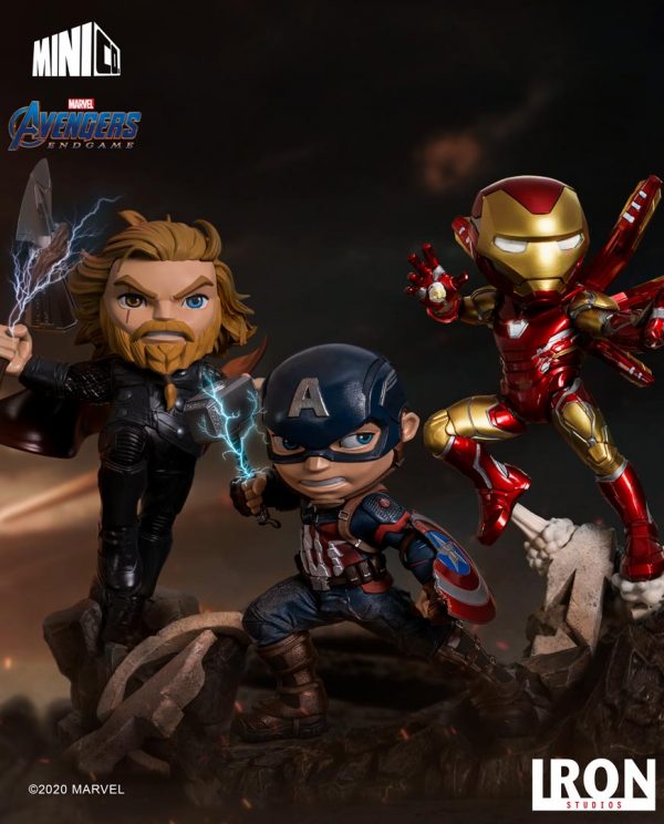 MARVEL - Figurine Captain America Mini Co Avengers Endgame 15 cm – Image 18