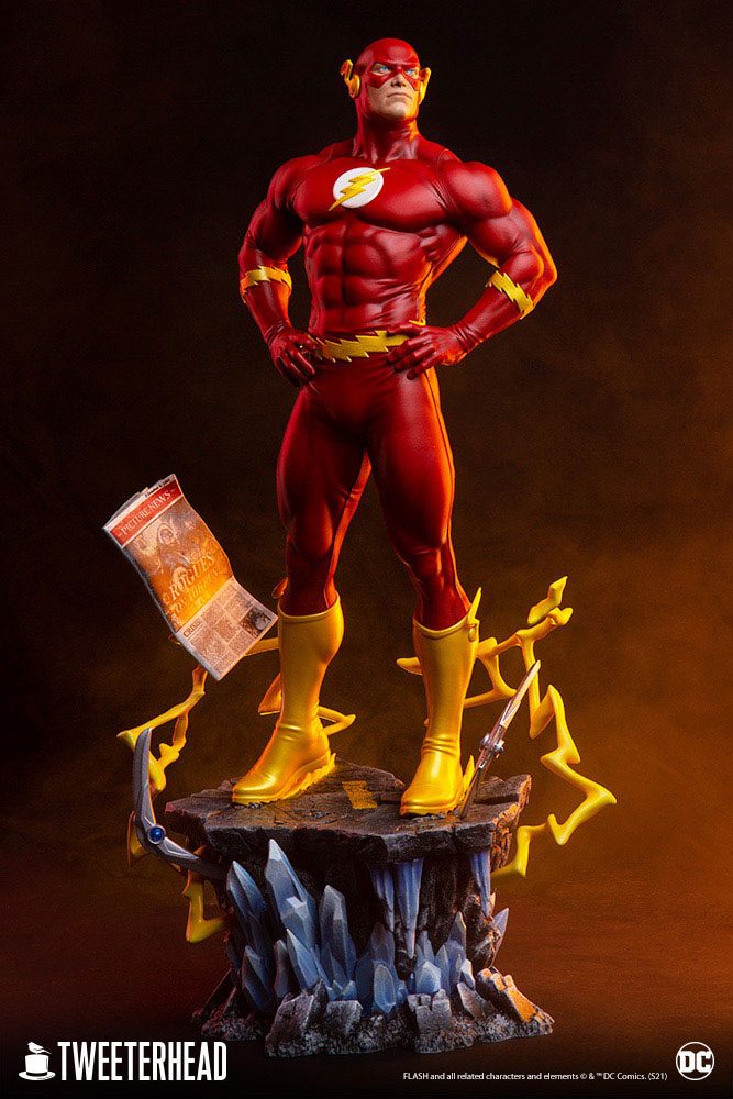 DC COMICS - Statuette 1/6 The Flash 46 cm - Le Manoir des Comics