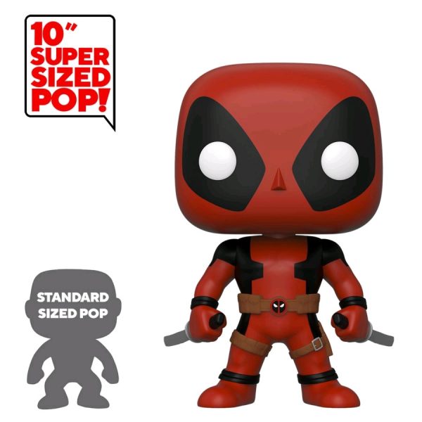 Deadpool (2 Swords) - Figurine Super Sized (25 cm) Marvel Funko POP! n°543 – Image 3