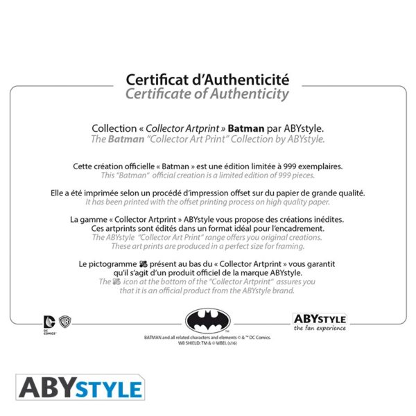 DC COMICS - Art Print Collector "Batman Sketch" (50 x 40) – Image 3
