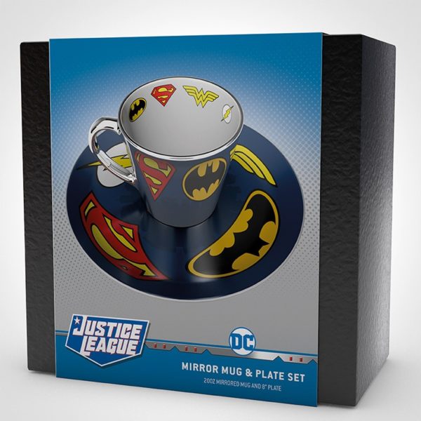 DC COMICS - Tasse à café miroir & soucoupe Justice League – Image 2
