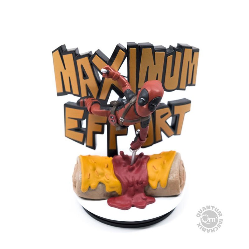MARVEL - Figurine Deadpool Q-Fig Maximum Effort 10 cm