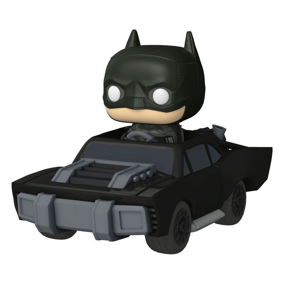The Batman in Batmobile Super Deluxe - Figurine DC Comics Funko POP! n°282