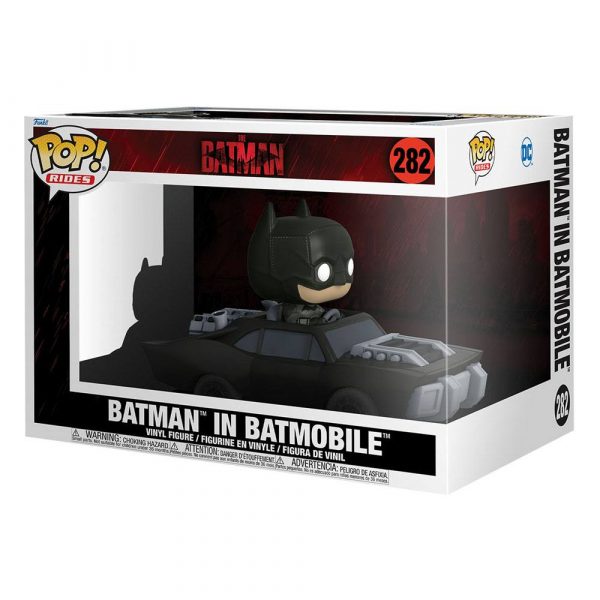 The Batman in Batmobile Super Deluxe - Figurine DC Comics Funko POP! n°282 – Image 3