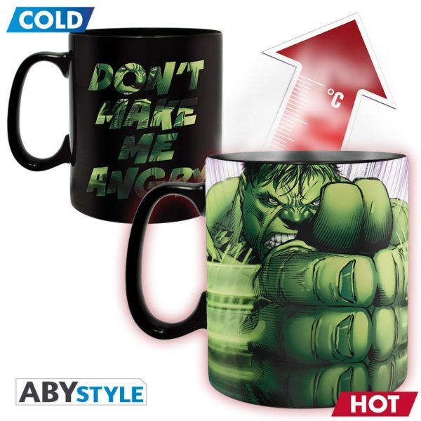 MARVEL - Mug Thermo-réactif 460 ml Hulk Smash – Image 3