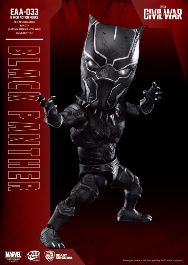 MARVEL - Figurine Black Panther Egg Attack (Captain America Civil War) 15 cm – Image 2