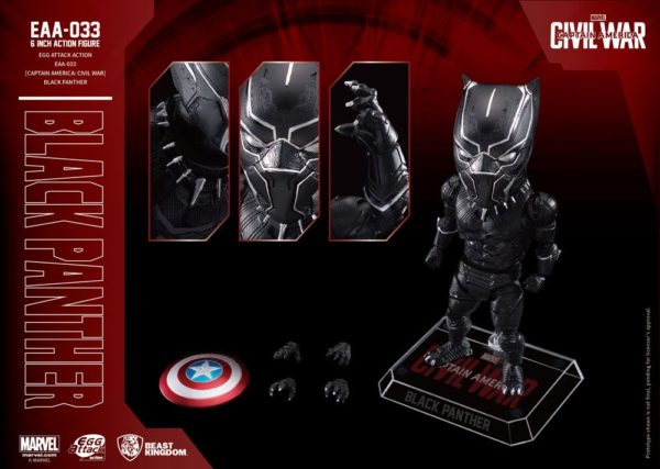 MARVEL - Figurine Black Panther Egg Attack (Captain America Civil War) 15 cm – Image 7