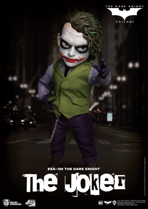 DC COMICS - Figurine Joker Egg Attack (The Dark Knight) 17 cm – Image 2