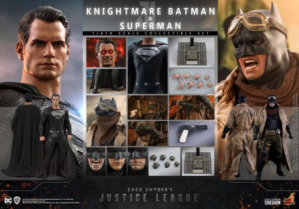 DC COMICS - Zack Snyder's Justice League Pack 2 Figurines 1/6 Knightmare Batman & Superman 31 cm – Image 26