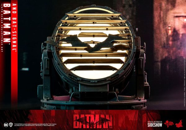 DC COMICS - Figurine Movie Masterpiece 1/6 The Batman avec Bat-Signal 31 cm – Image 18