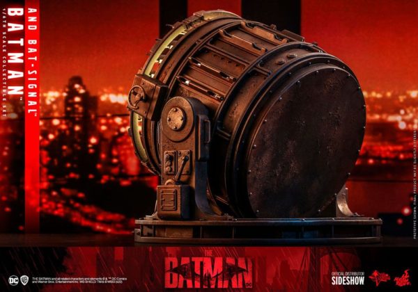 DC COMICS - Figurine Movie Masterpiece 1/6 The Batman avec Bat-Signal 31 cm – Image 20