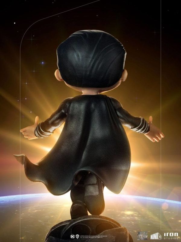DC COMICS - Figurine Mini Co Deluxe Superman Black Suit (Zack Snyder's Justice League) 18 cm – Image 10