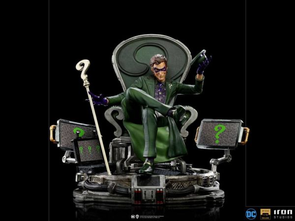 DC COMICS - Statuette Art Scale 1/10 The Riddler 24 cm – Image 2