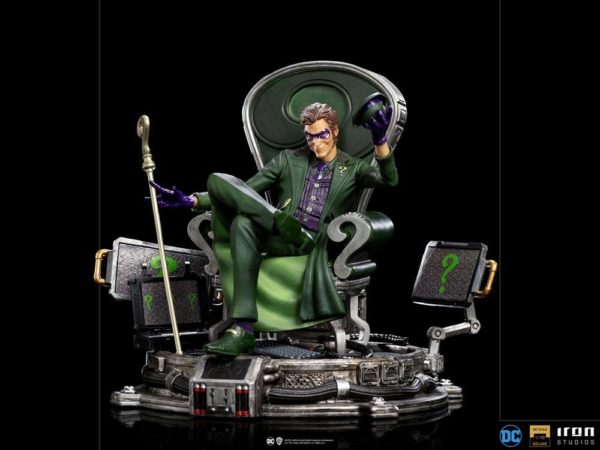 DC COMICS - Statuette Art Scale 1/10 The Riddler 24 cm – Image 6
