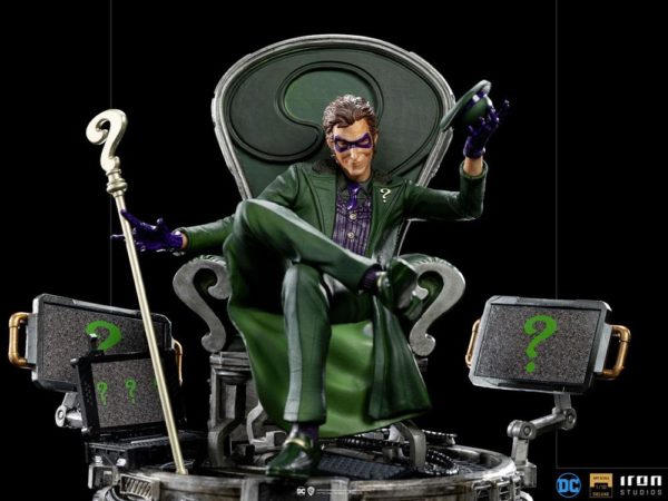 DC COMICS - Statuette Art Scale 1/10 The Riddler 24 cm – Image 13