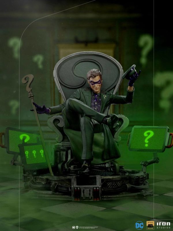 DC COMICS - Statuette Art Scale 1/10 The Riddler 24 cm – Image 14