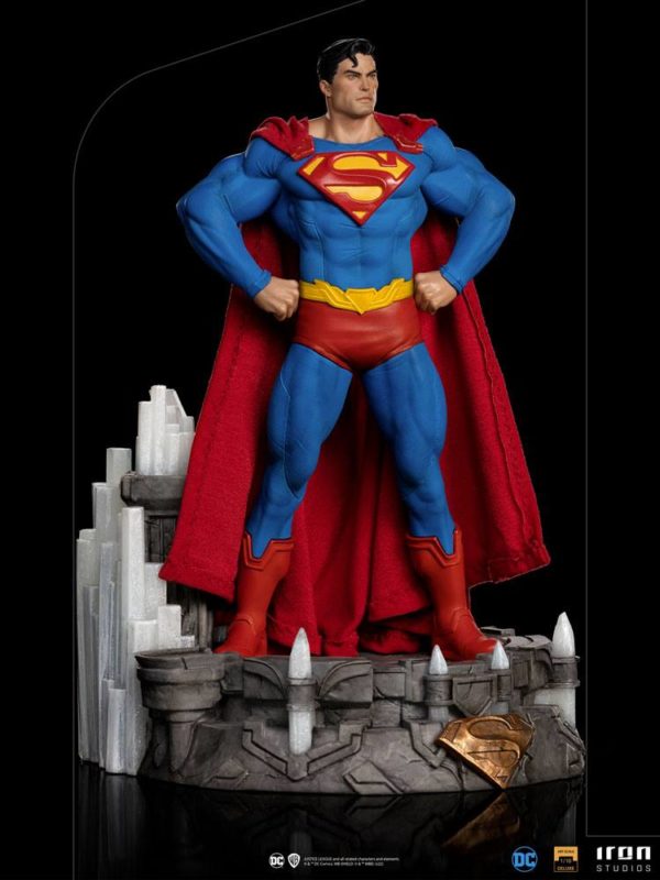 DC COMICS - Statuette Art Scale 1/10 Superman Unleashed Deluxe 26 cm – Image 5