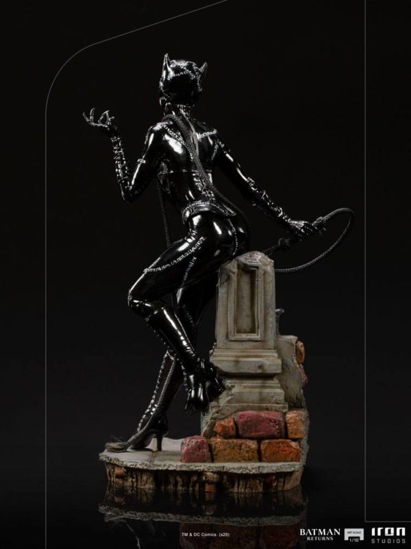 DC COMICS - Statuette Art Scale 1/10 Catwoman (Batman : Le Défi) 20 cm – Image 5