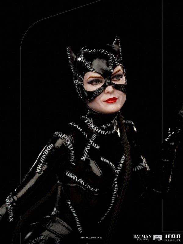 DC COMICS - Statuette Art Scale 1/10 Catwoman (Batman : Le Défi) 20 cm – Image 7