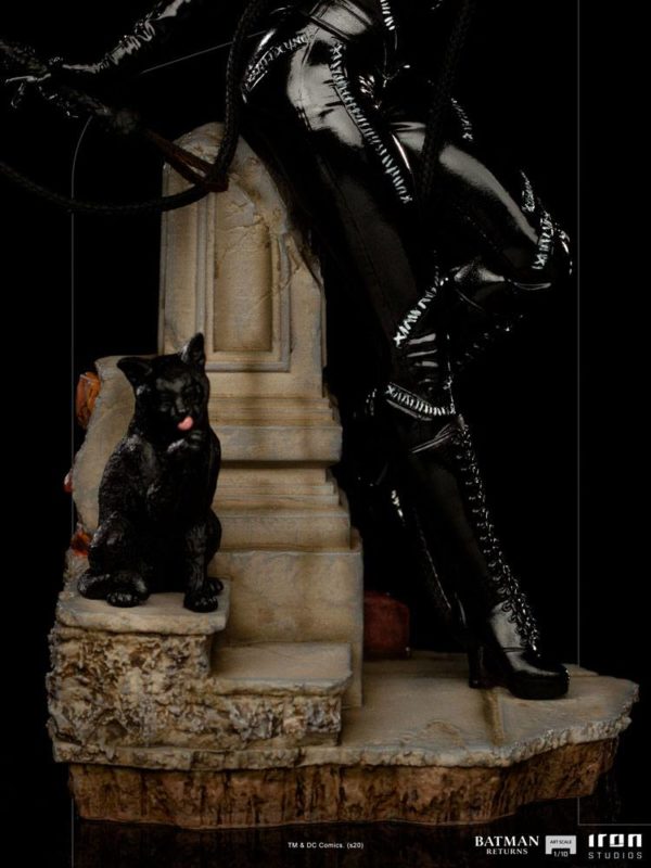DC COMICS - Statuette Art Scale 1/10 Catwoman (Batman : Le Défi) 20 cm – Image 11