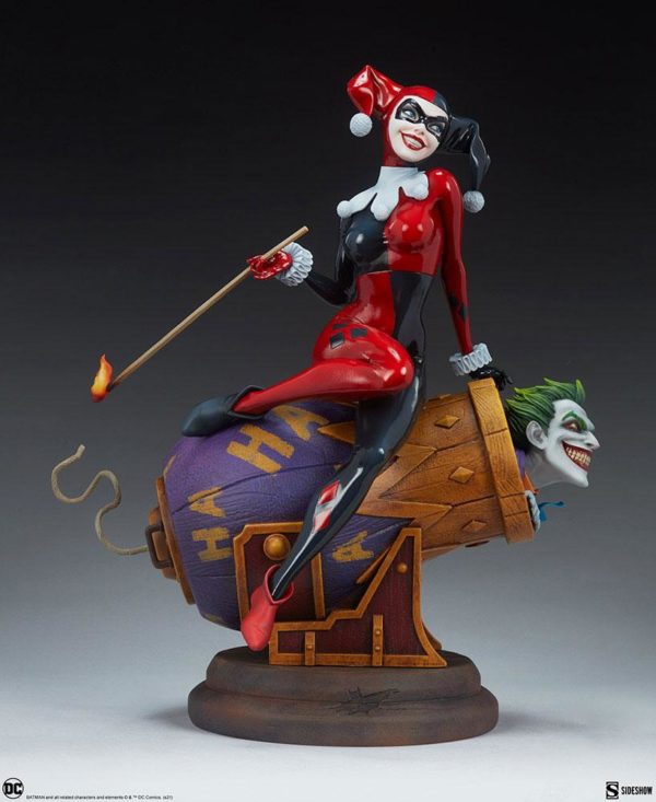 DC COMICS - Statuette Harley Quinn & Le Joker 35 cm – Image 11