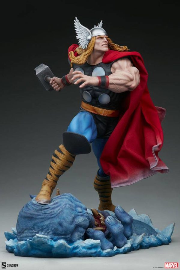 MARVEL - Statuette Premium Format 1/4 Thor Classic 56 cm – Image 11