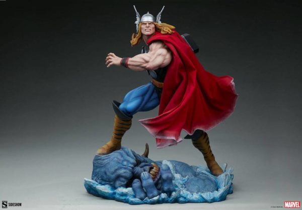 MARVEL - Statuette Premium Format 1/4 Thor Classic 56 cm – Image 12