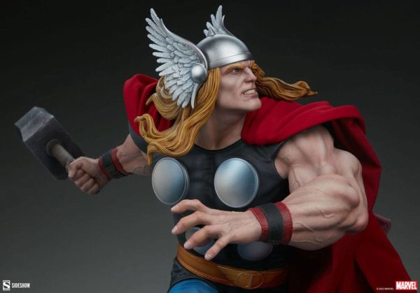MARVEL - Statuette Premium Format 1/4 Thor Classic 56 cm – Image 14