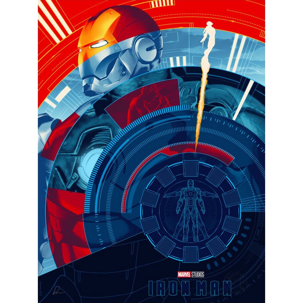 MARVEL - Art Print Iron Man (61 x 46)