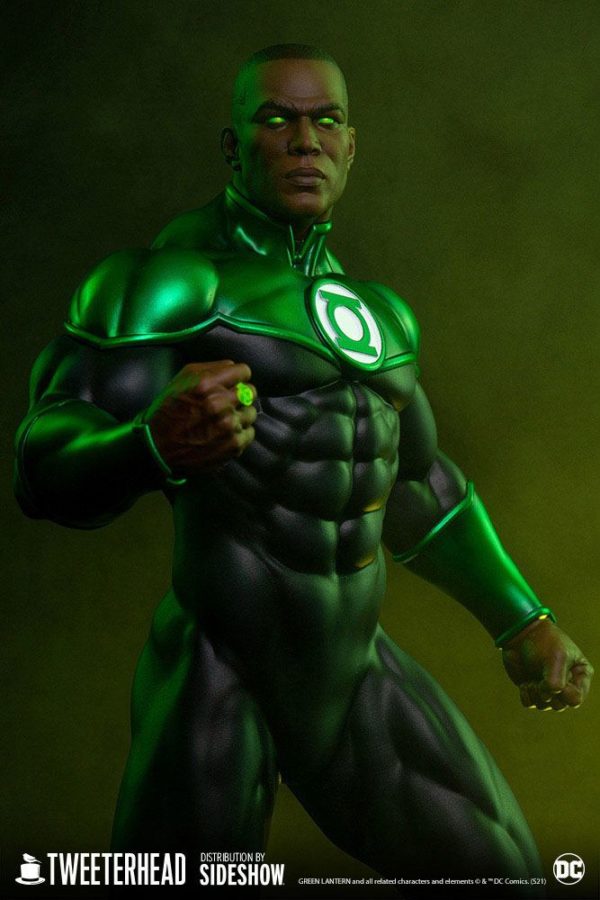 DC COMICS - Statuette 1/6 Green Lantern (John Stewart) 52 cm – Image 4