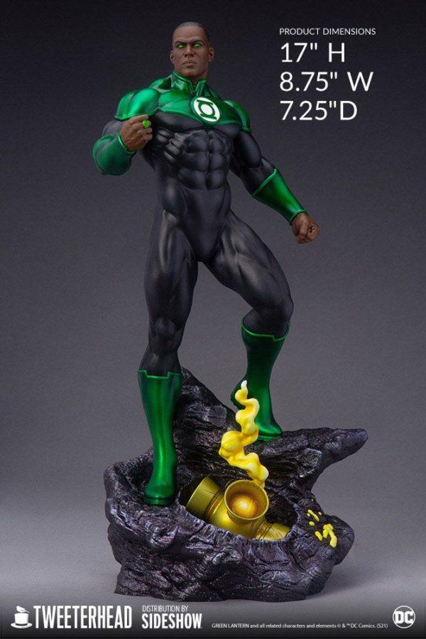 DC COMICS - Statuette 1/6 Green Lantern (John Stewart) 52 cm – Image 5