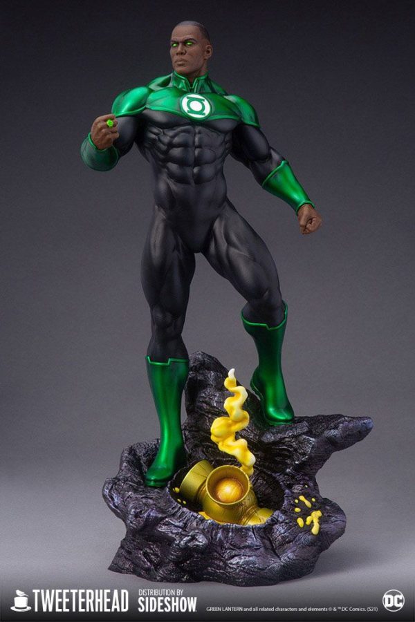DC COMICS - Statuette 1/6 Green Lantern (John Stewart) 52 cm – Image 6