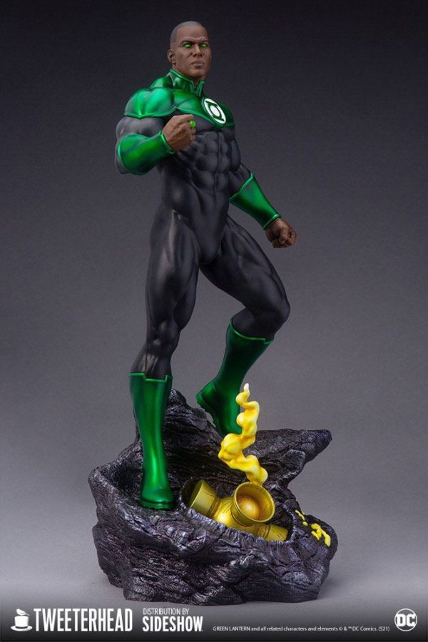 DC COMICS - Statuette 1/6 Green Lantern (John Stewart) 52 cm – Image 9