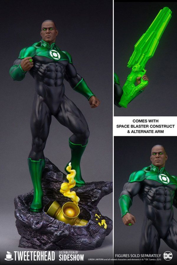 DC COMICS - Statuette 1/6 Green Lantern (John Stewart) 52 cm – Image 10