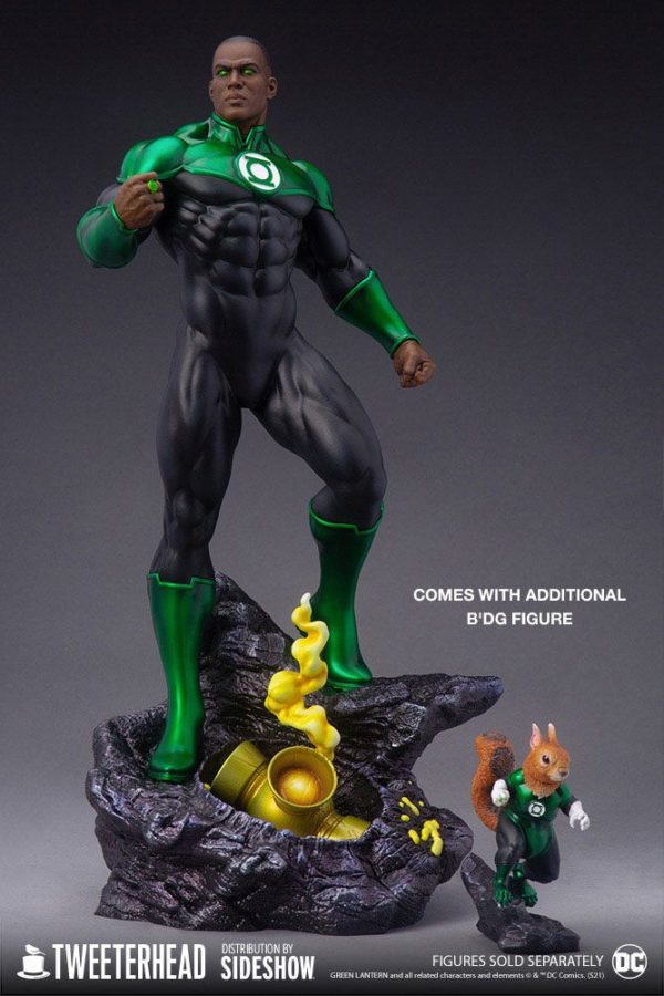 DC COMICS - Statuette 1/6 Green Lantern (John Stewart) 52 cm – Image 13