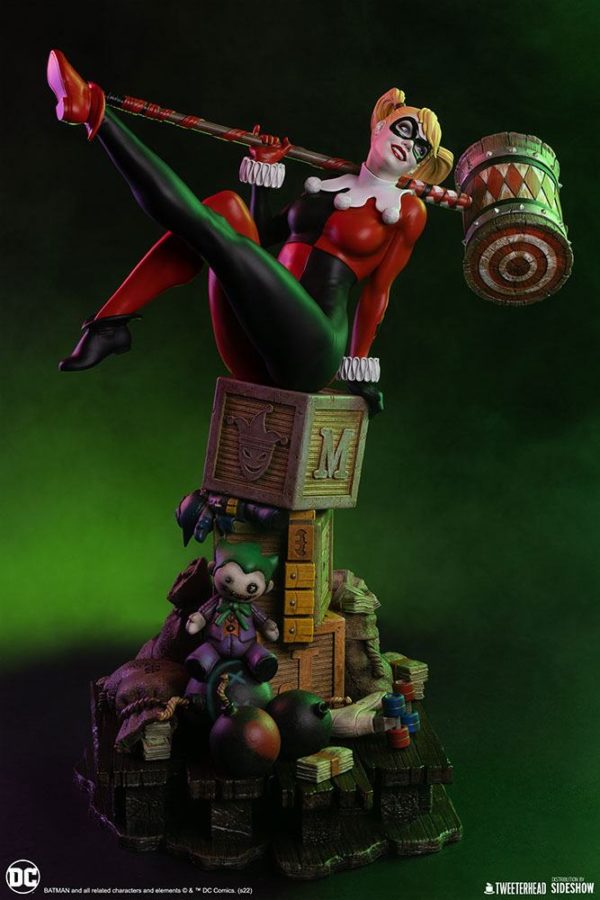 DC COMICS - Statuette 1/4 Harley Quinn 58 cm – Image 6