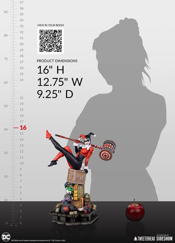 DC COMICS - Statuette 1/6 Harley Quinn 41 cm – Image 14
