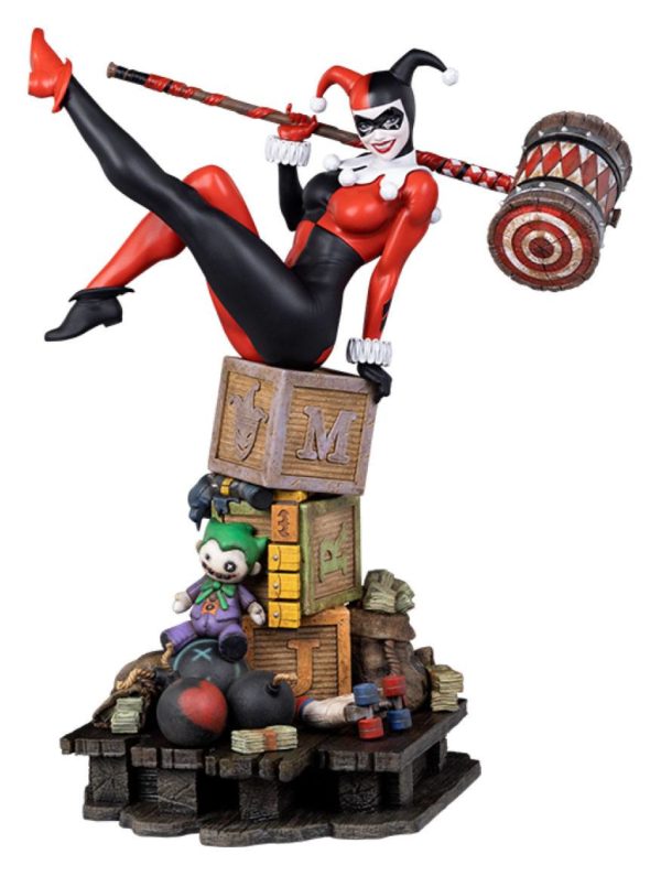 DC COMICS - Statuette 1/4 Harley Quinn 58 cm – Image 2