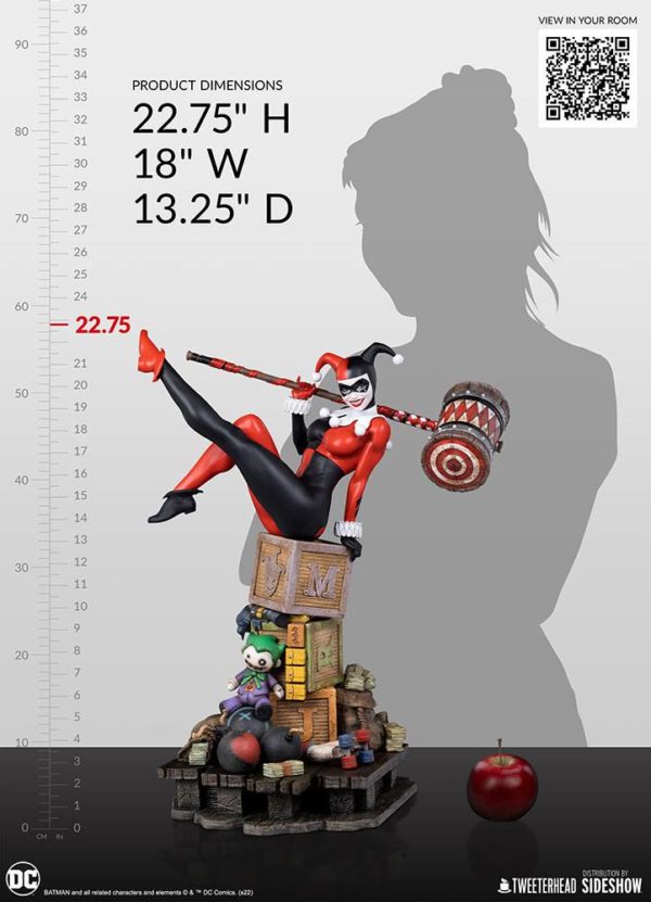 DC COMICS - Statuette 1/4 Harley Quinn 58 cm – Image 15
