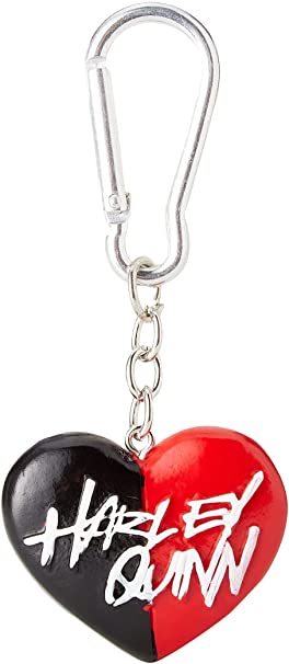 DC COMICS - Porte-clés Cœur Harley Quinn