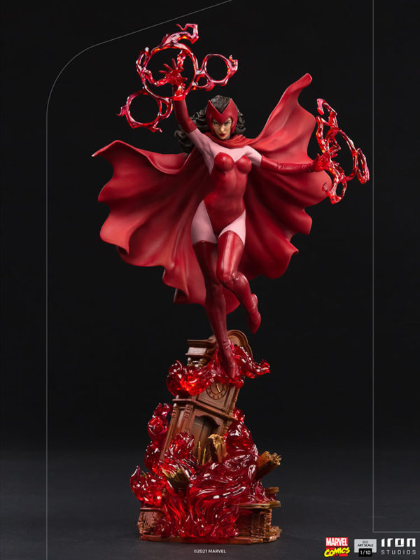 MARVEL - Statuette Art Scale 1/10 Scarlet Witch Classic 35 cm – Image 3