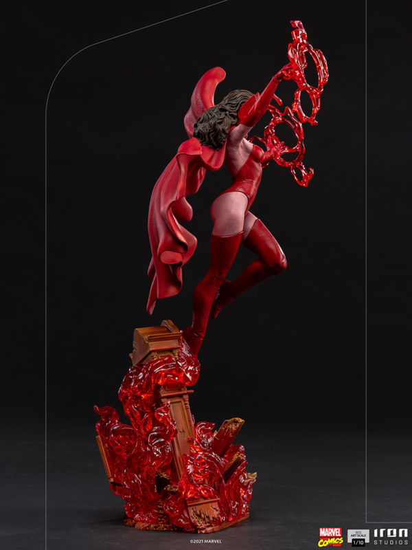MARVEL - Statuette Art Scale 1/10 Scarlet Witch Classic 35 cm – Image 5
